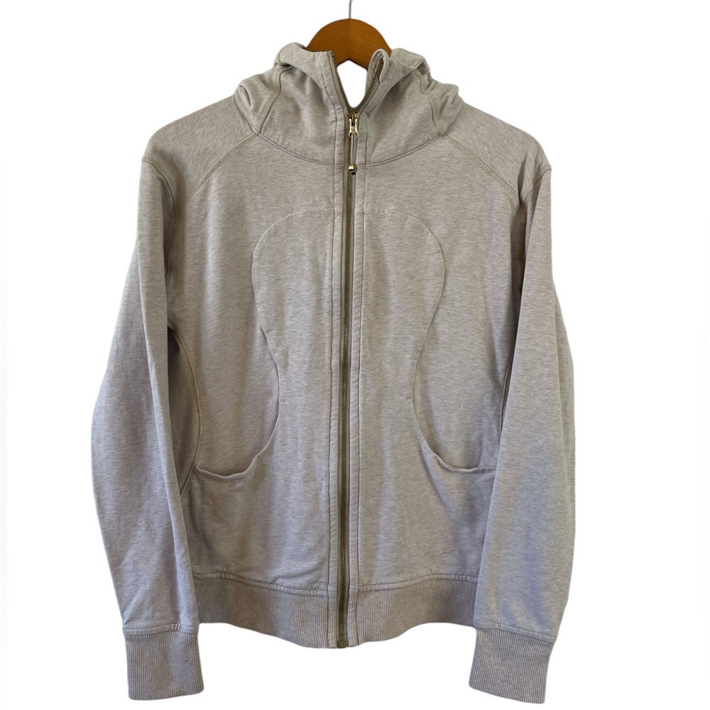 Lululemon Full Zip Up Scuba Hoodie Jacket Size 8